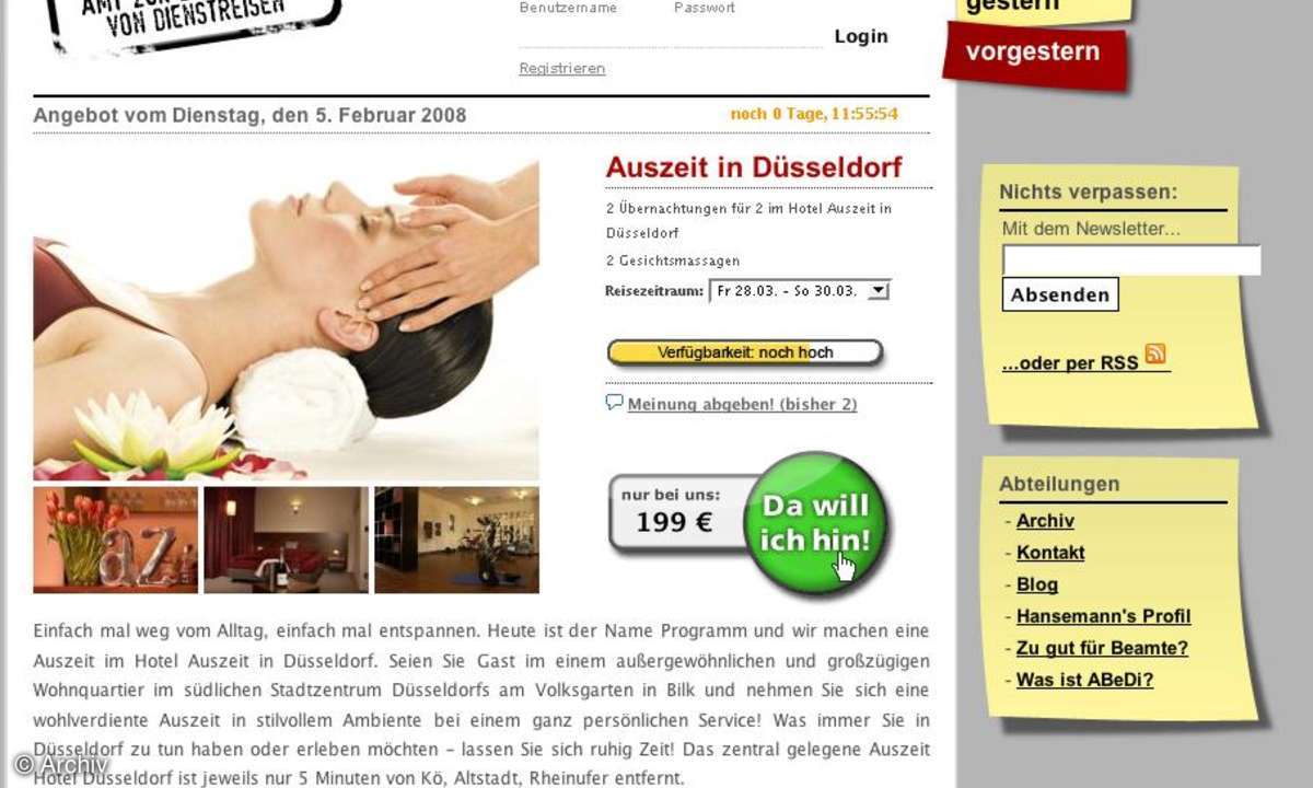 Coole Website: ABeDi