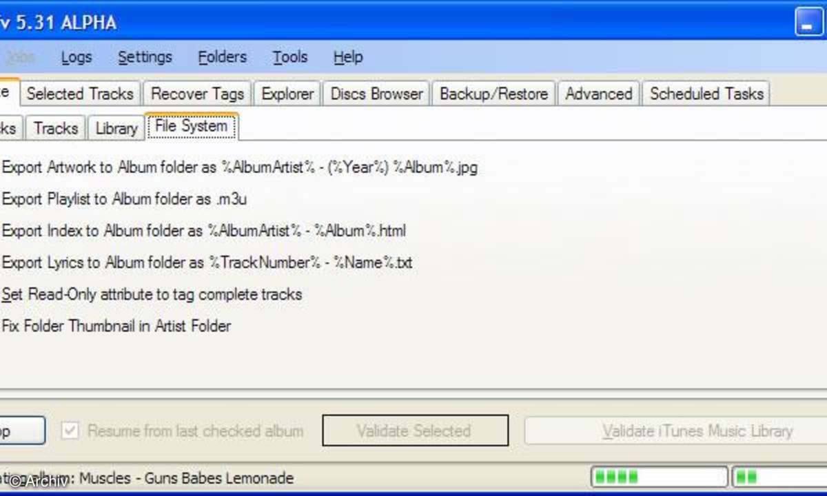 iTSfv - iTunes Store file validator