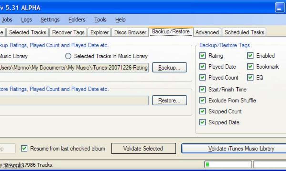 iTSfv - iTunes Store file validator