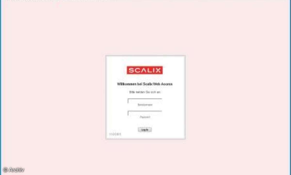 Scalix: Web-Client