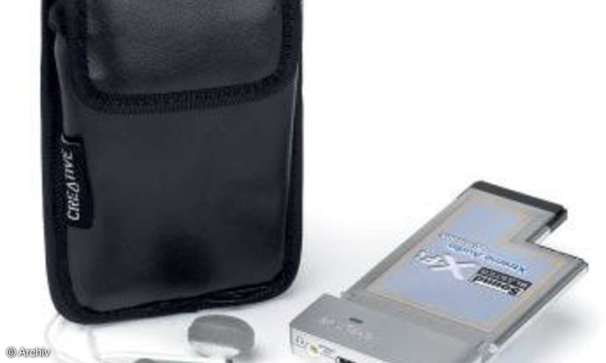 Notebook-Sound: Creative Labs Soundblaster X-Fi Xtreme Audio