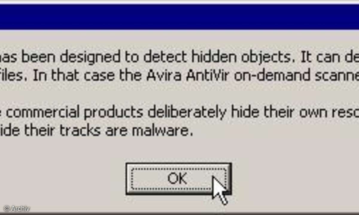 Avira AntiRootkit Tool