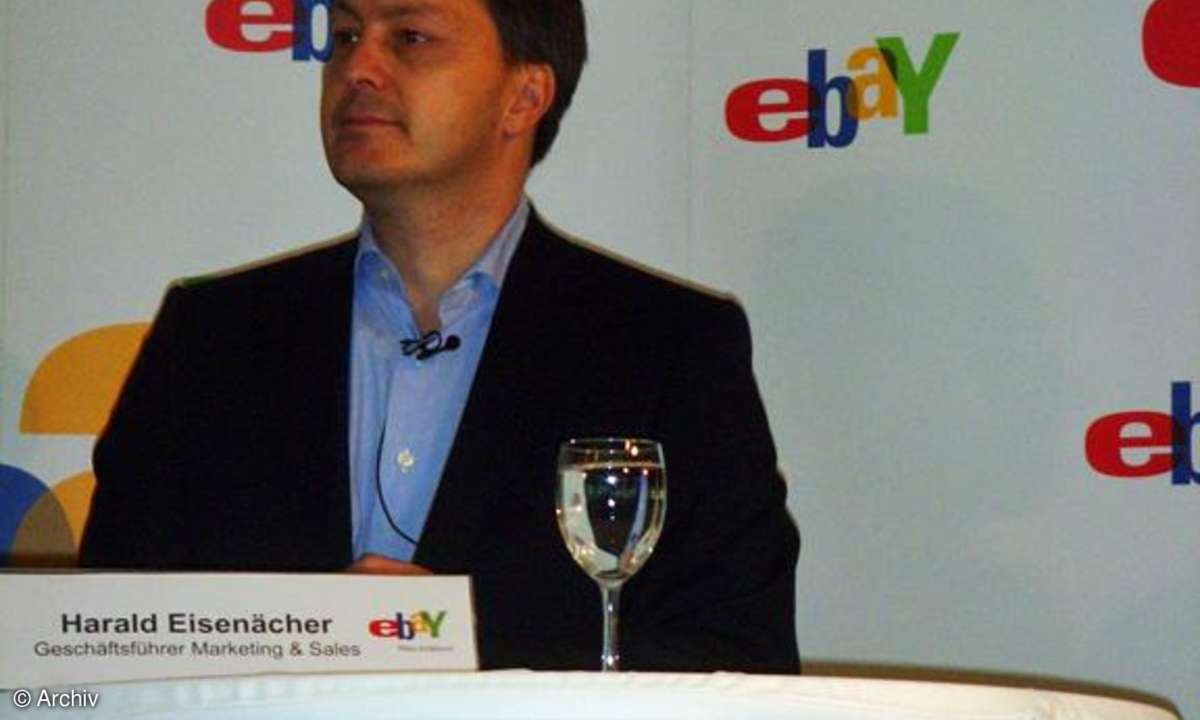 eBay: Geschäftsführer Marketing & Sales Harald Eisenächer