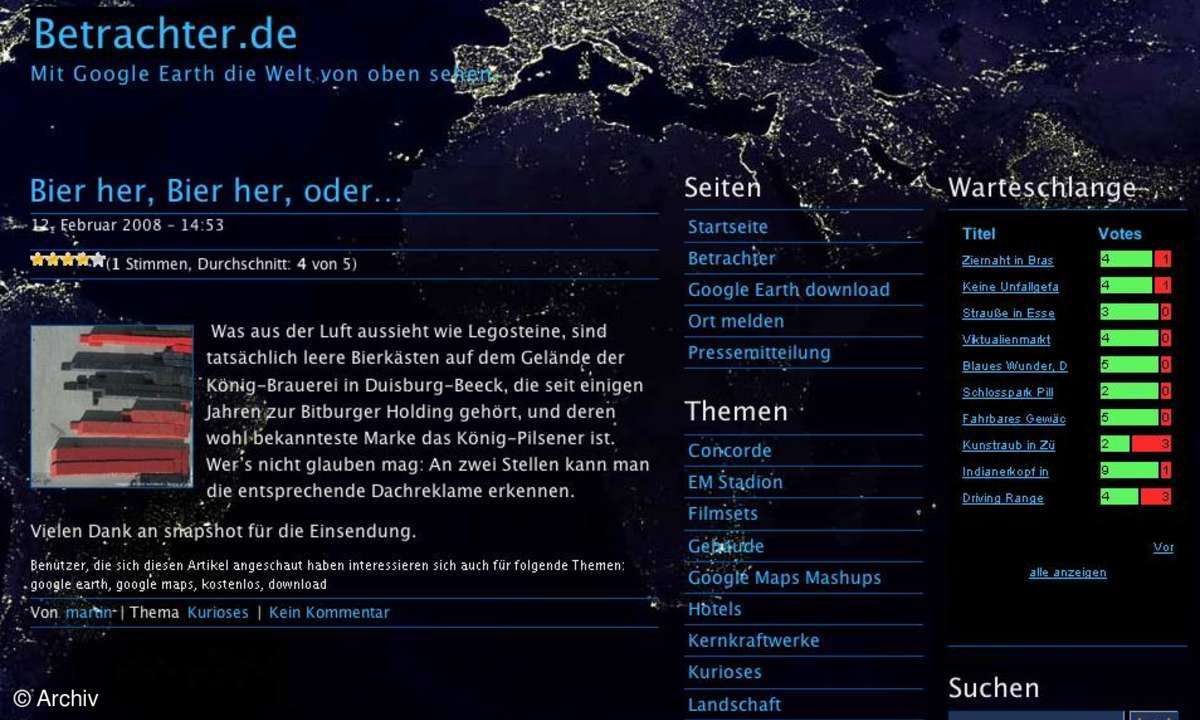 Coole Websites: Betrachter.de