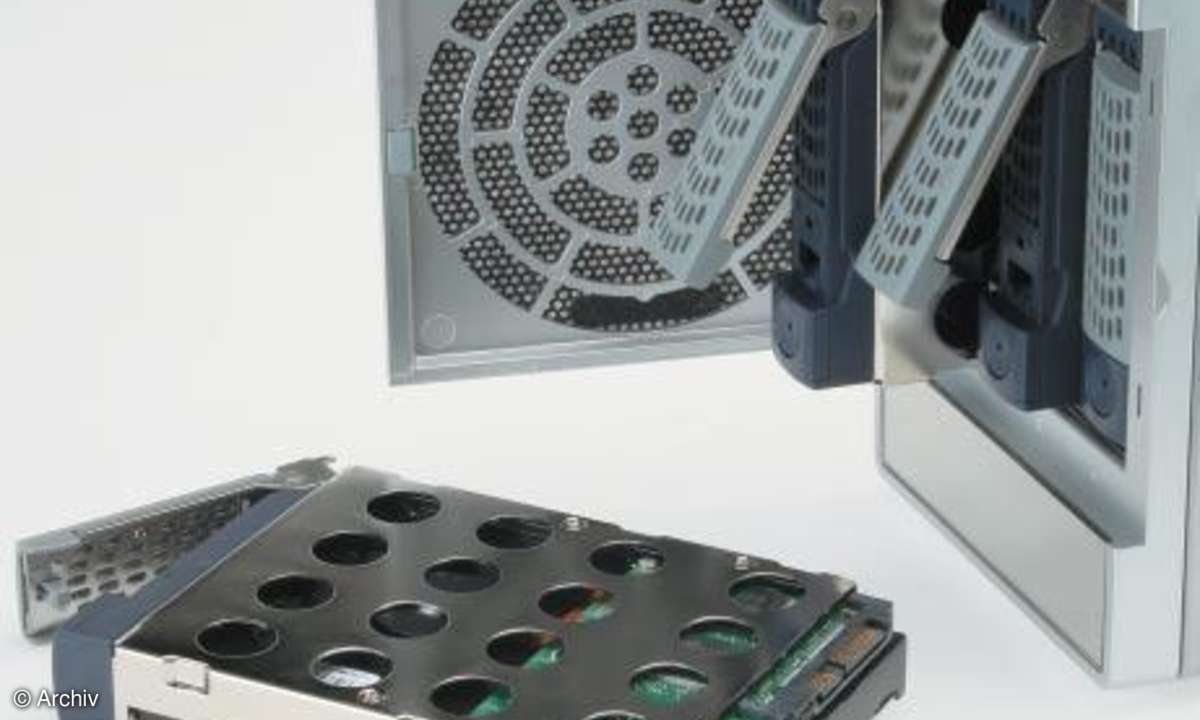 Netgear ReadyNAS NV+ Detail