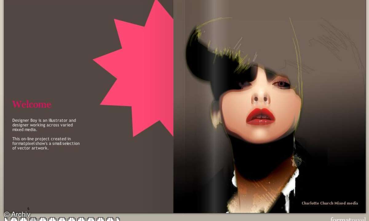 Coole Website: Designer Boy