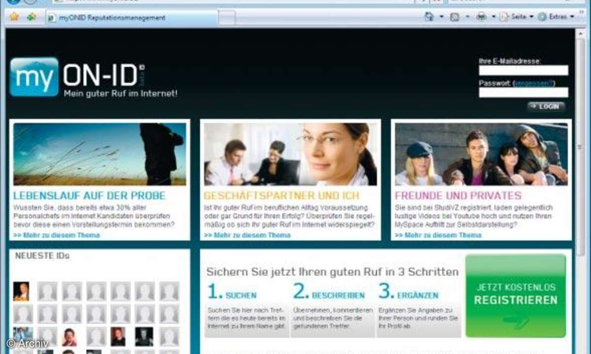 Elefantengedächtnis - myON-ID