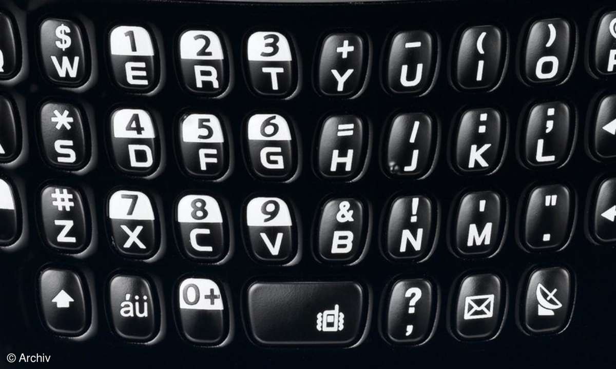 Samsung SGH-i780: QWERTZ-Smartphone