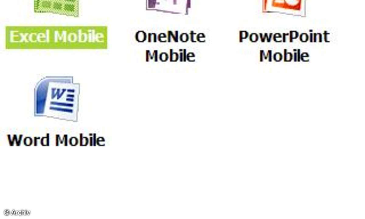 Windows Mobile 6 Professional (WM6) mit Pocket Office