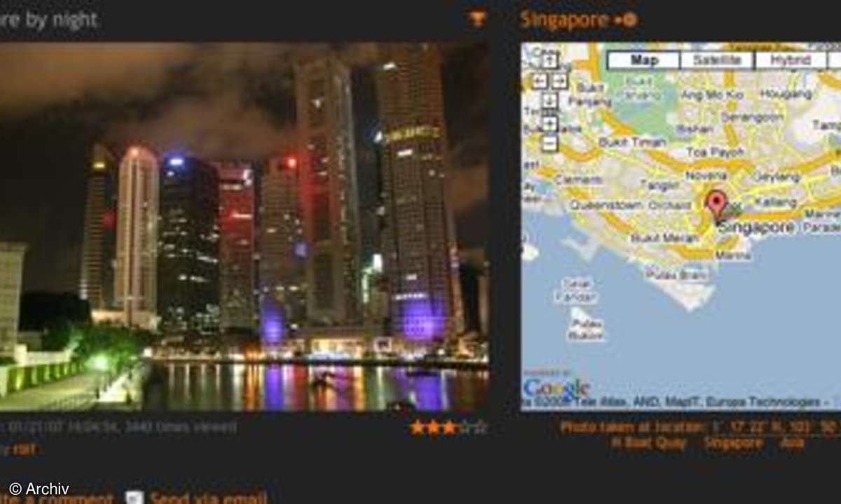 Geo-Photosharing mit locr