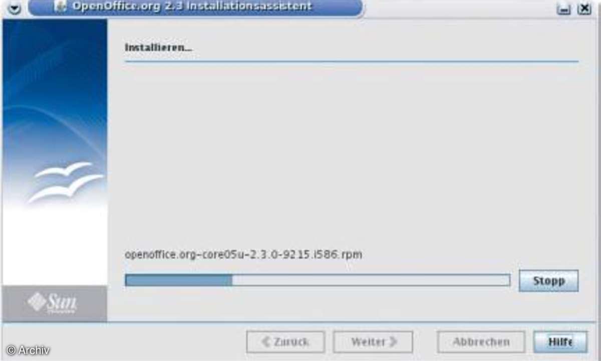 OpenOffice.org: Linux-Installation