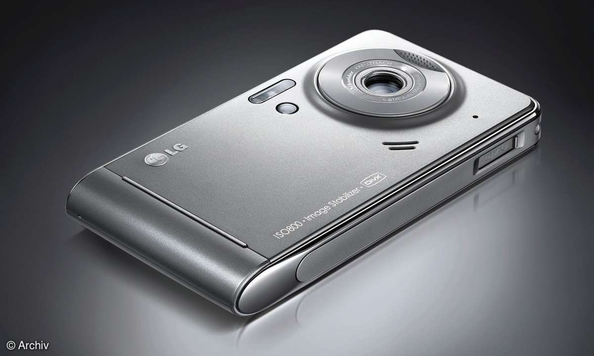 LG Viewty silber