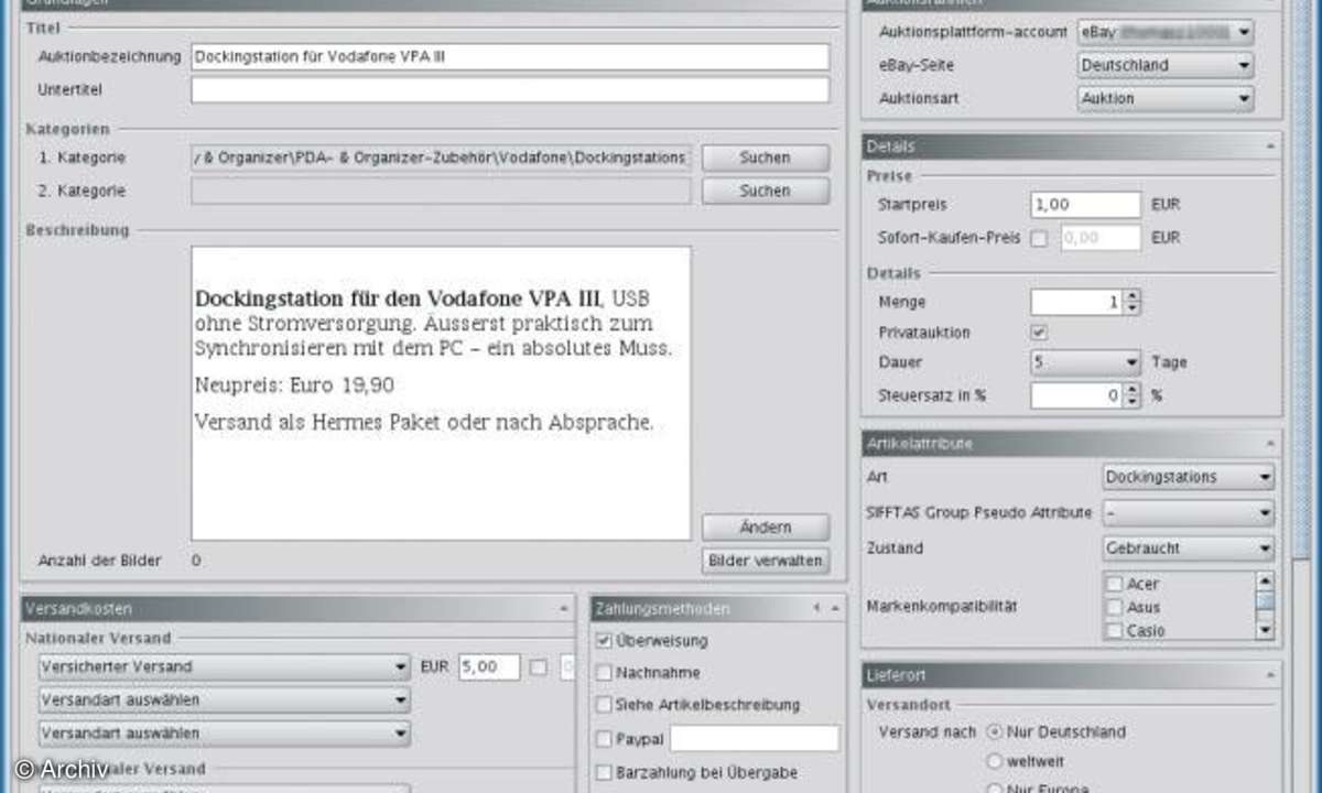 eBay mit Linux: Jaolt