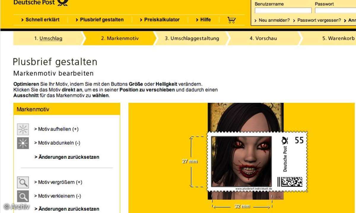 Coole Websites: Deutsche Post