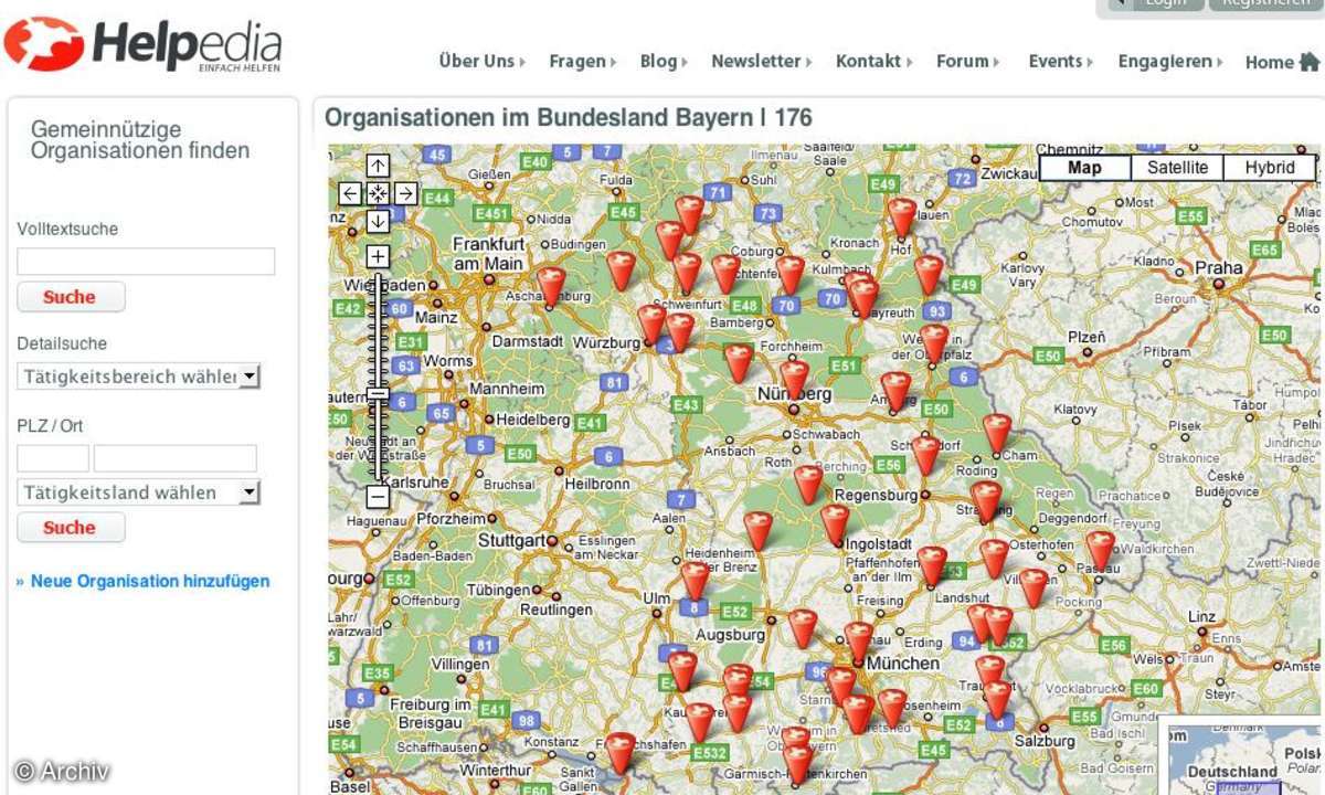 Coole Websites: Helpedia