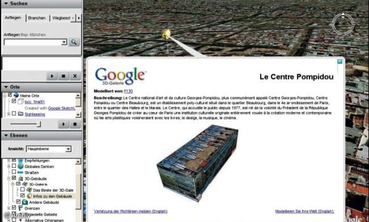 Google Earth mit Linux