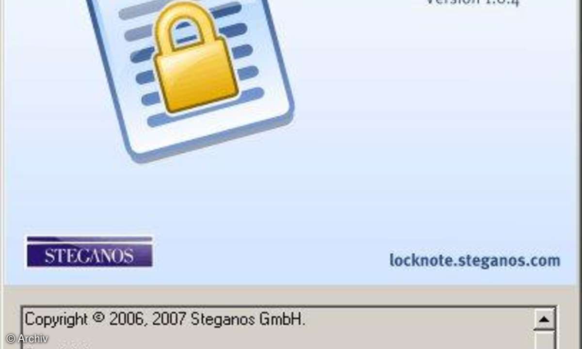 Steganos Locknote
