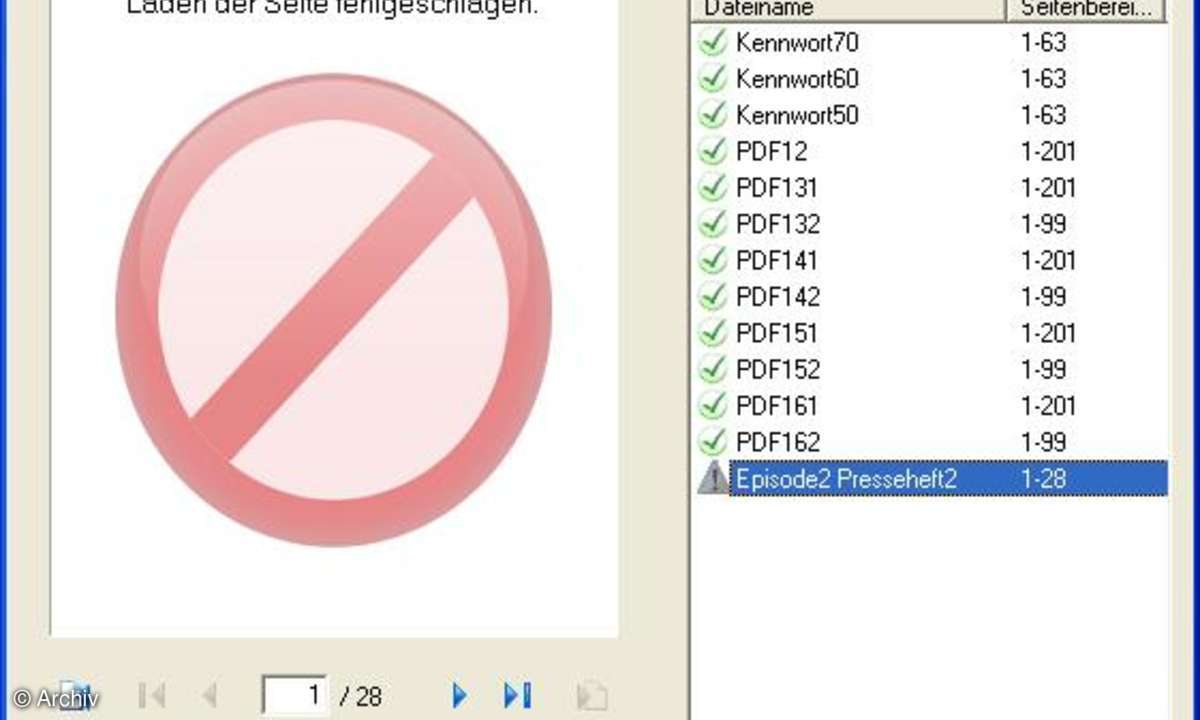 PDF Converter Professional 5: Assistent-Modul