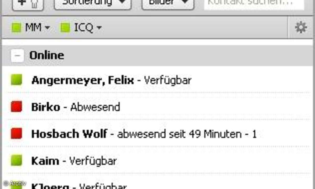 WEB.DE MultiMessenger - Mehrprotokoll-Messenger