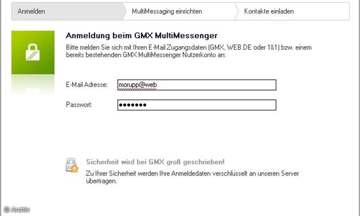 GMX MultiMessenger - Sprach- und Video-Chat