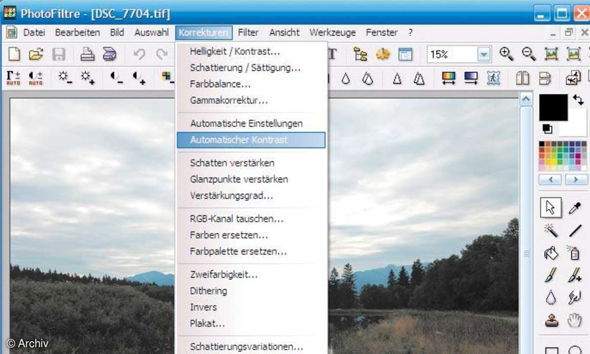 Windows-Freeware: PhotoFiltre Studio