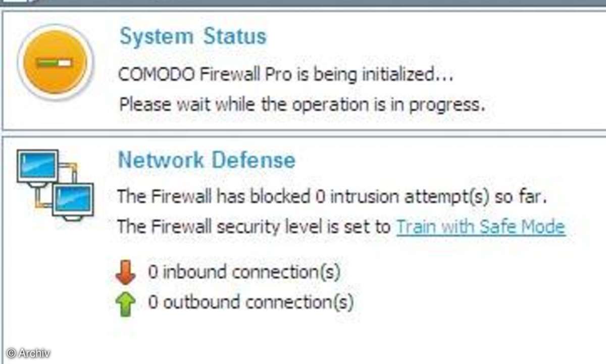 Windows-Freeware: Comodo Firewall Pro