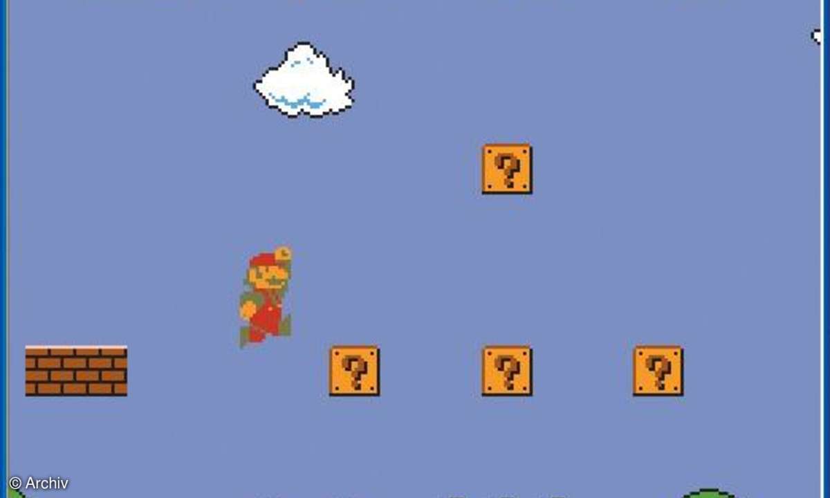 Konsolenspiele am PC: Super Mario Bros.