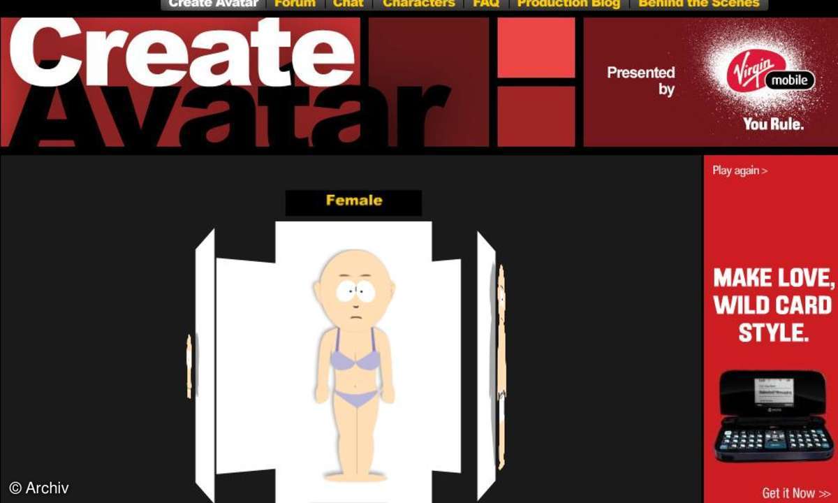 Coole Website: Southparkstudios.com