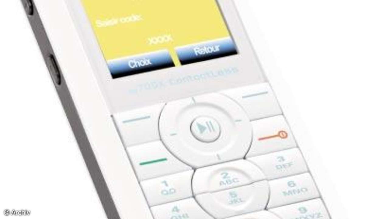NFC-Handy Sagem my700x