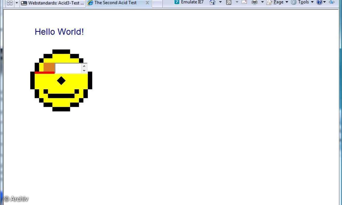 Internet Explorer 8: Beta 1 in deutscher Sprache