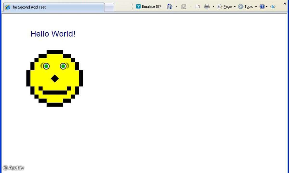 Internet Explorer 8: Beta 1 in deutscher Sprache
