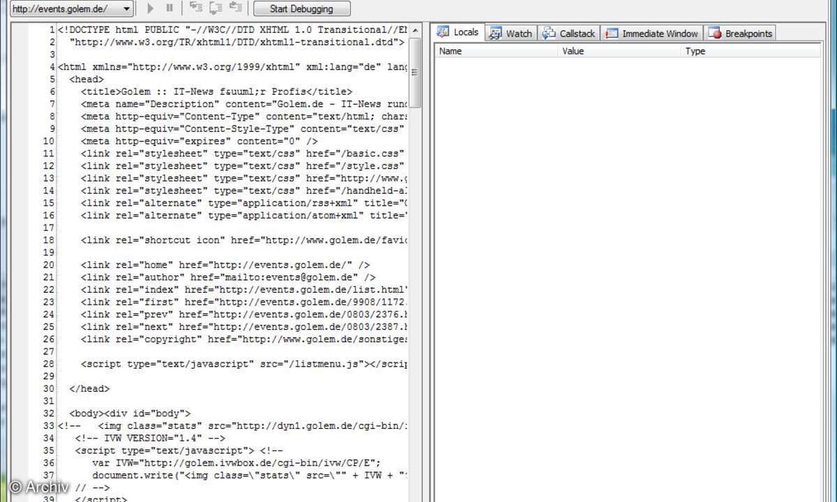 Internet Explorer 8: Beta 1 in deutscher Sprache