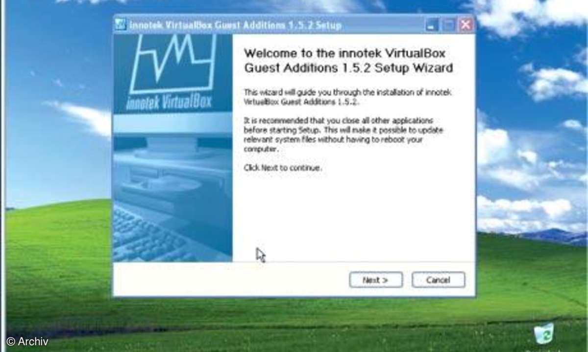 Virtualisierung mit VirtualBox: Windows unter Linux