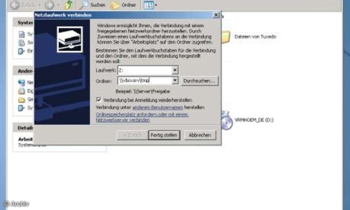 Virtualisierung mit VirtualBox: Guest Additions