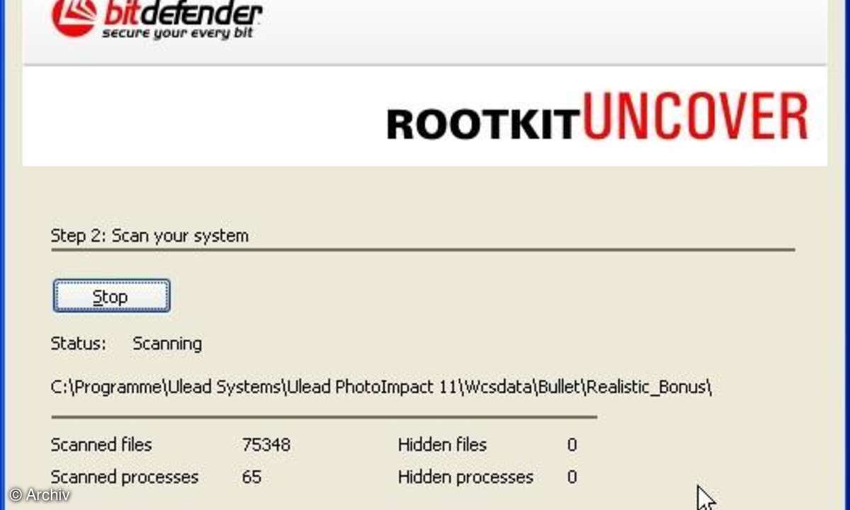 BitDefender Rootkit Uncover
