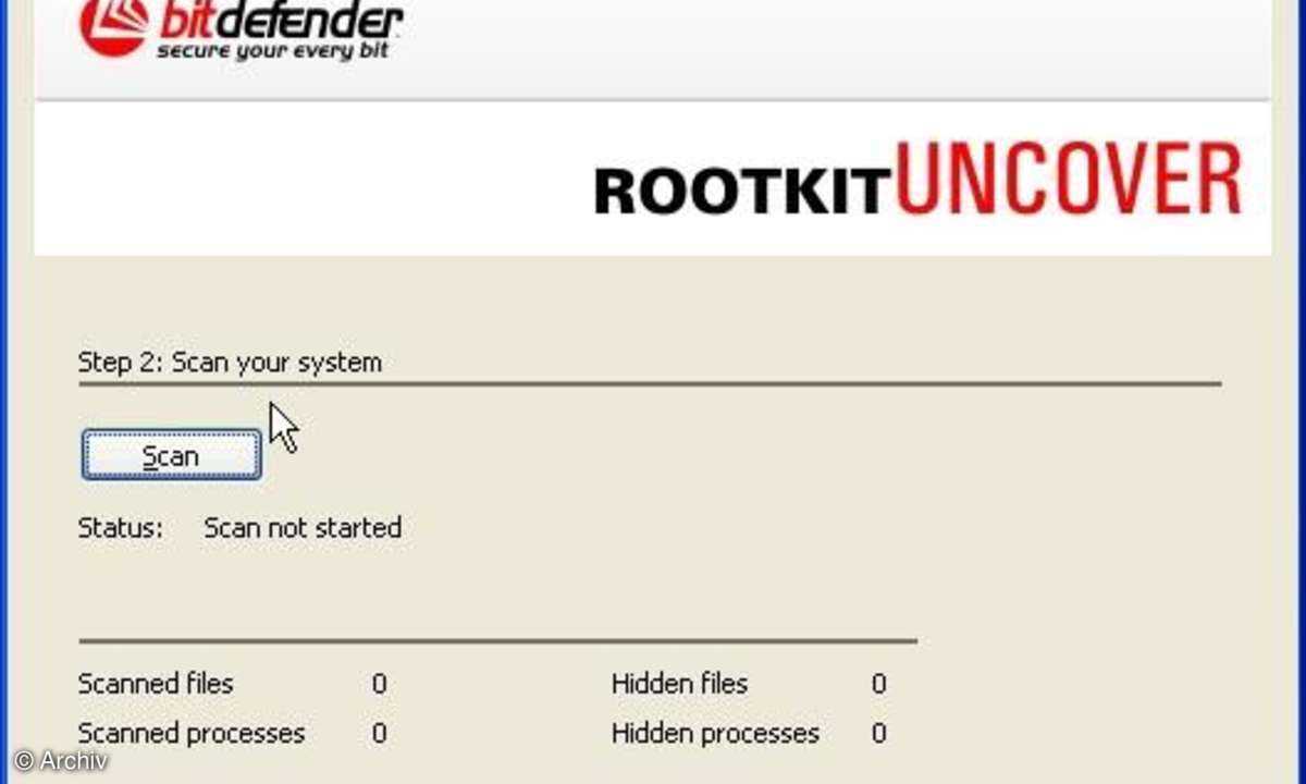 BitDefender Rootkit Uncover