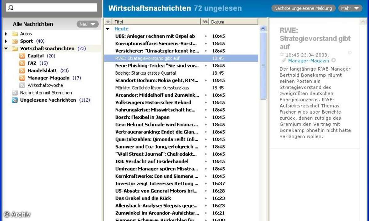 Feedreader