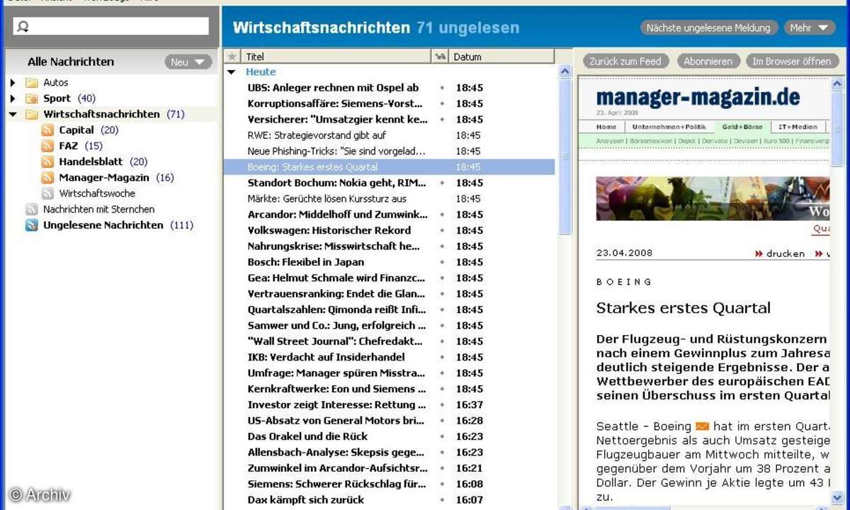 Feedreader
