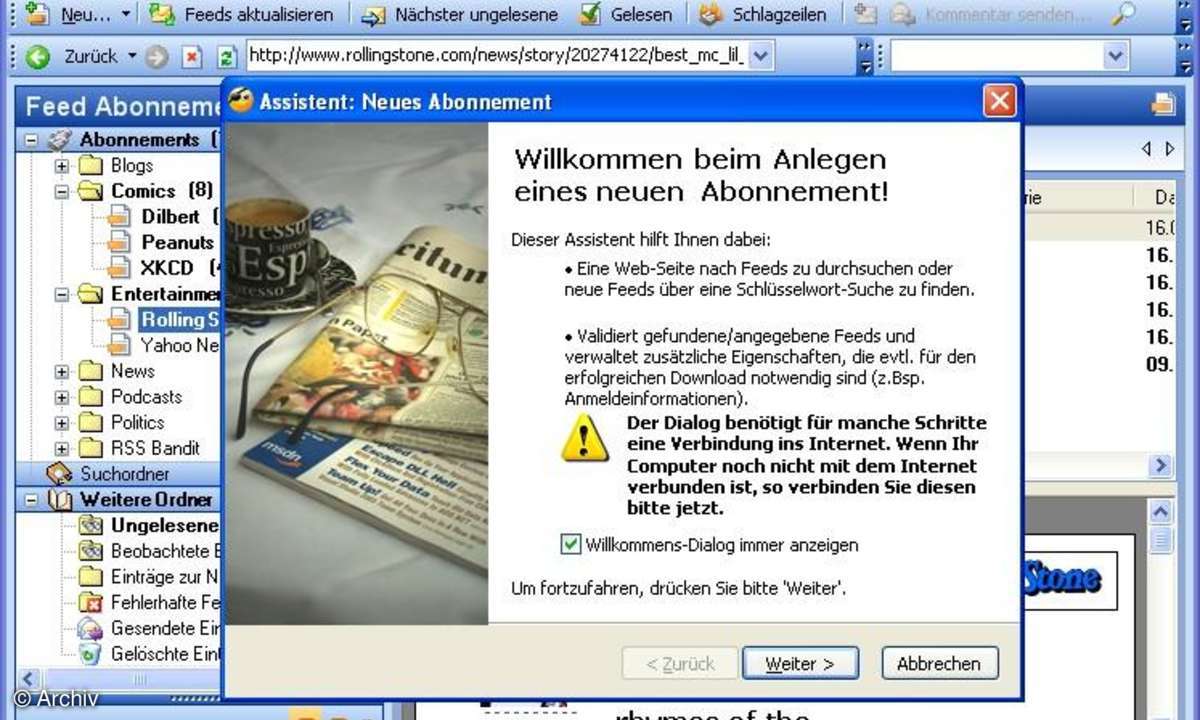 RSSBandit - Newsreeder