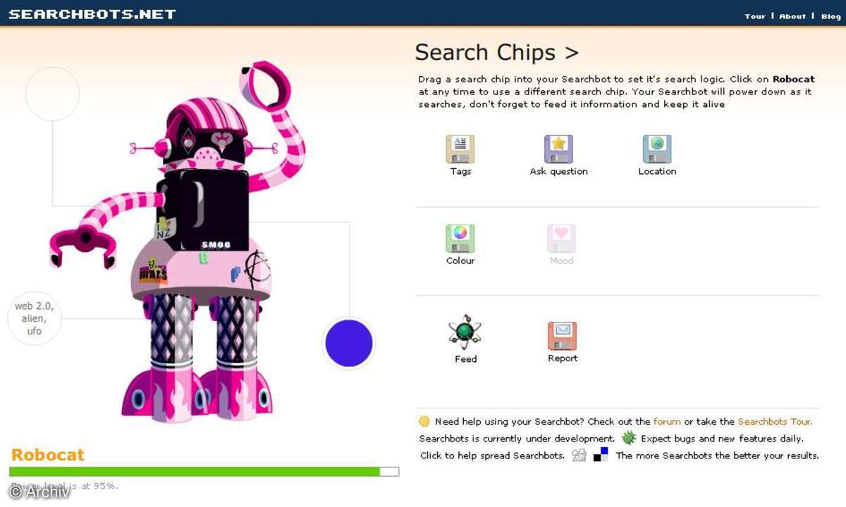 Coole Website: Searchbots.net