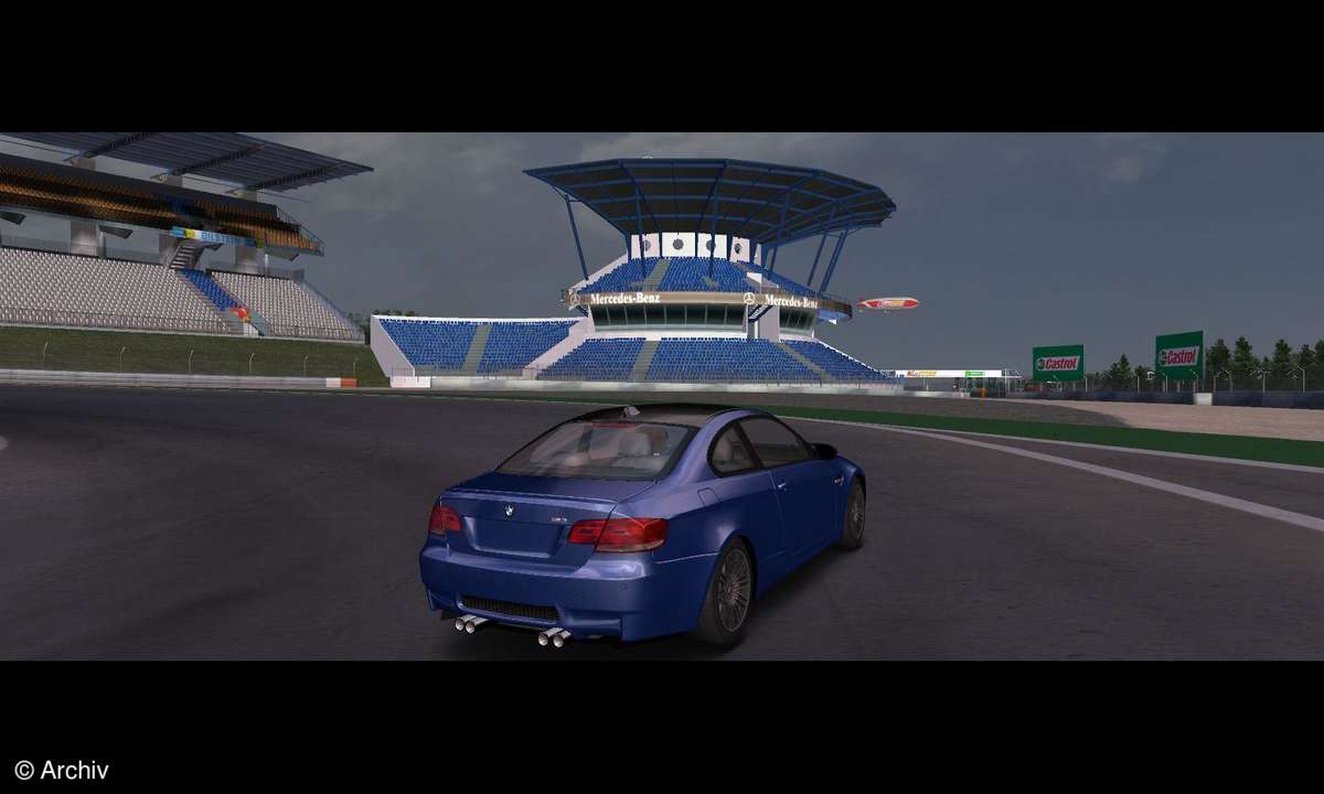 BMW M3 Challenge: Rennsimulation, die auch im Stereo-3D-Modus eine Topfigur macht.