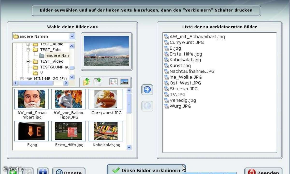 MobaPhoto: portable Bildbearbeitung für USB-Sticks