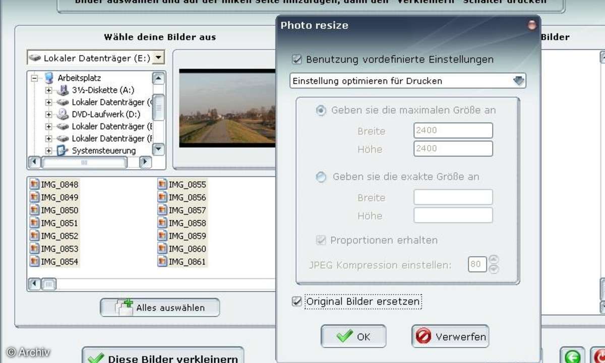MobaPhoto: Bildbearbeitung und Fotogalerien