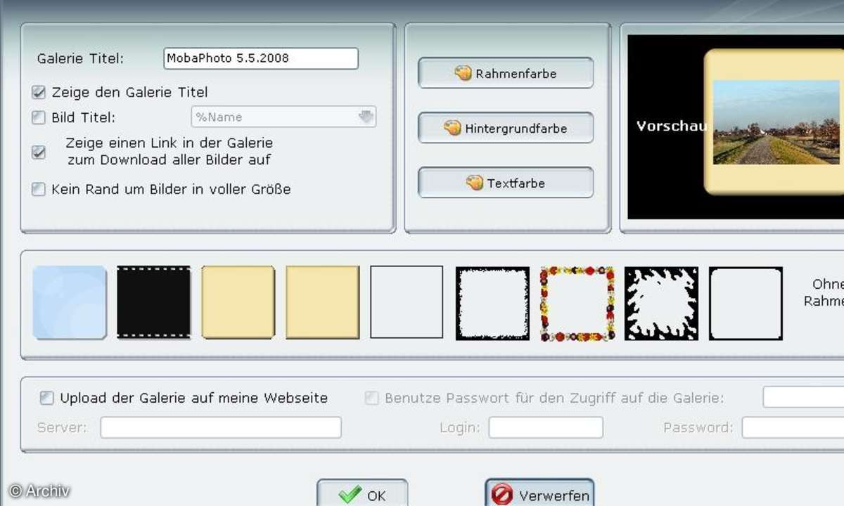 MobaPhoto: Bildbearbeitung und Fotogalerien