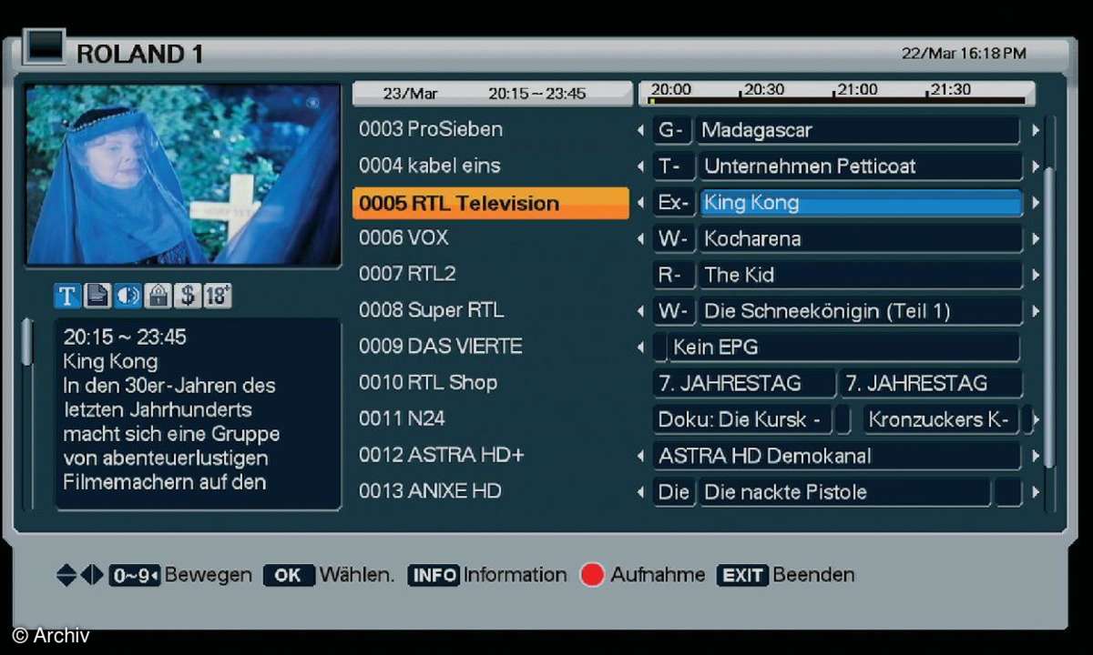 HDTV-Festplattenrecorder