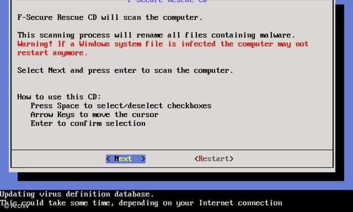 F-Secure Rescue-CD
