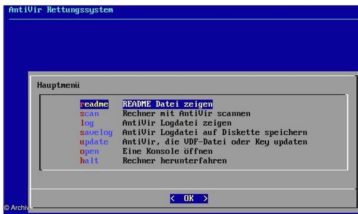 Avira AntiVir Rescue System (ISO)