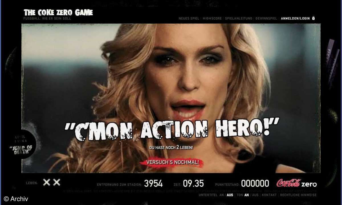 Casual Games: Coke Zero