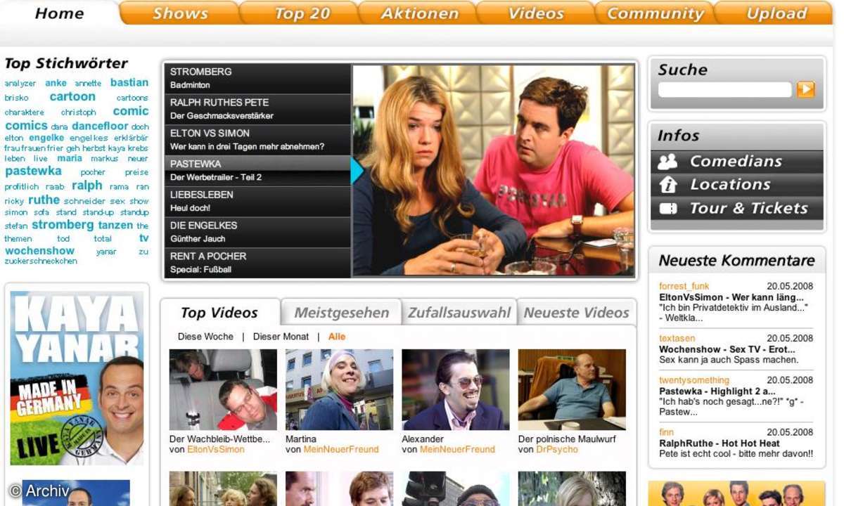 Coole Website: MySpass.de