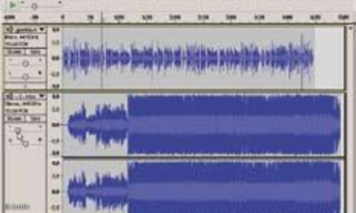 Podcasten mit Audacity